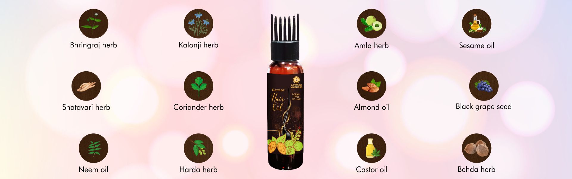 Ayurvedic hair growth oil